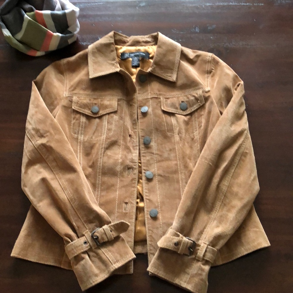 INC Suede Jacket